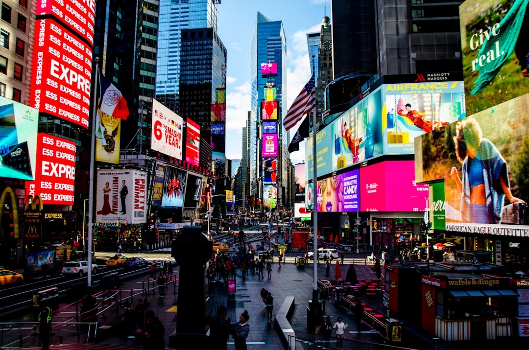 Las pantallas de digital signage más impresionantes del mundo. New York. Estados Unidos.